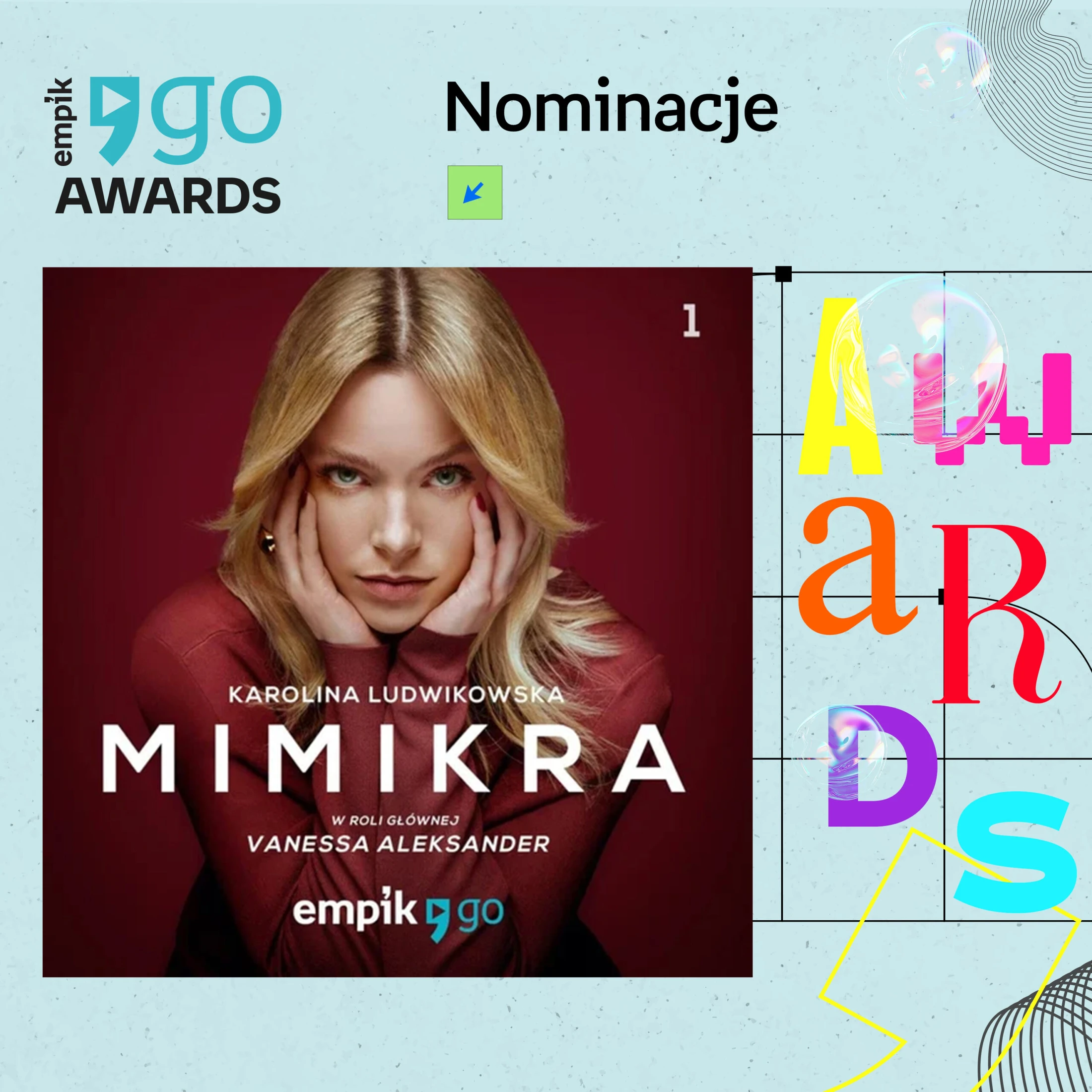 Empik Go Awards — art direction, identyfikacja wizualna, projekt Małgorzata Drabina (3)