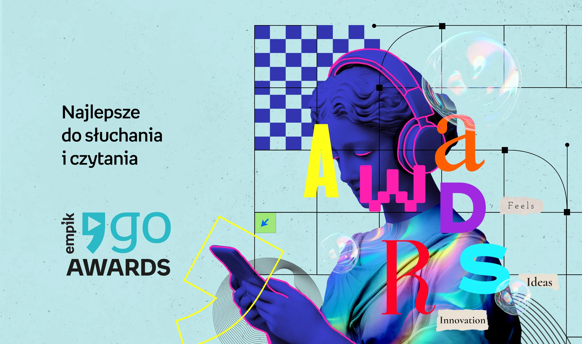 Empik Go Awards — art direction, identyfikacja wizualna, projekt Małgorzata Drabina (1)