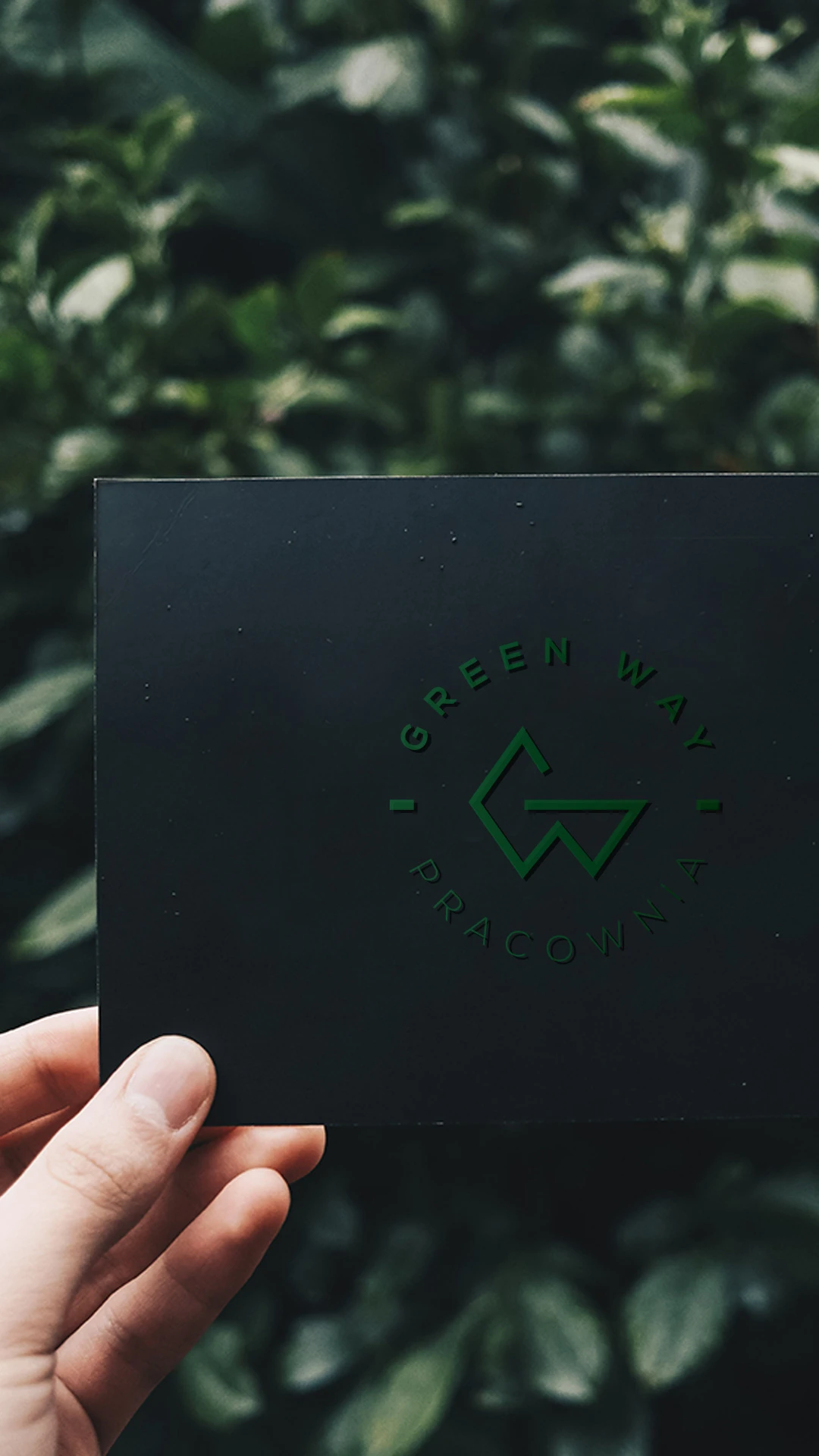 Green Way — logo / identyfikacja, identyfikacja wizualna, projekt Małgorzata Drabina (2)