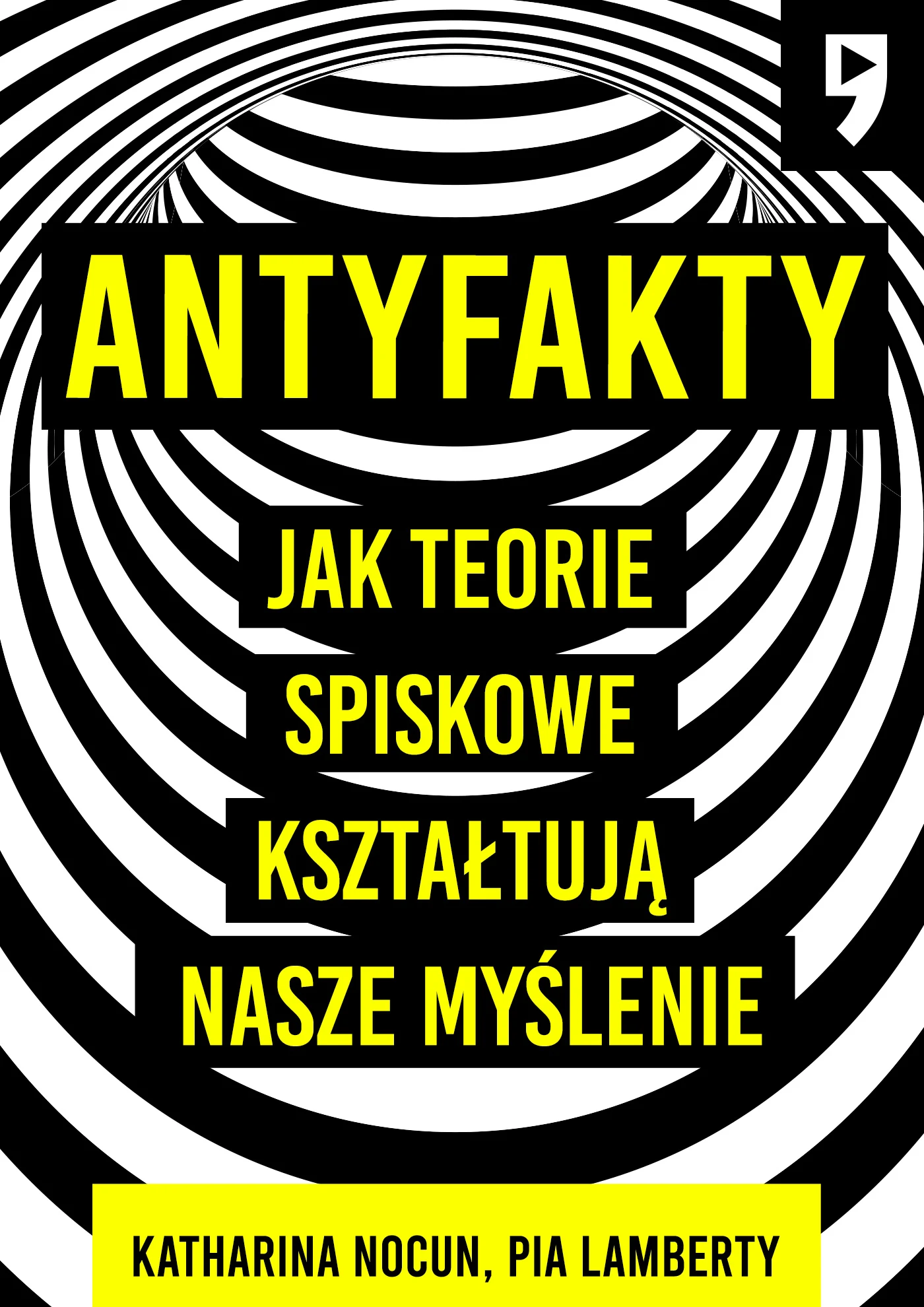 Projekt okładki e-booka „Antyfakty".