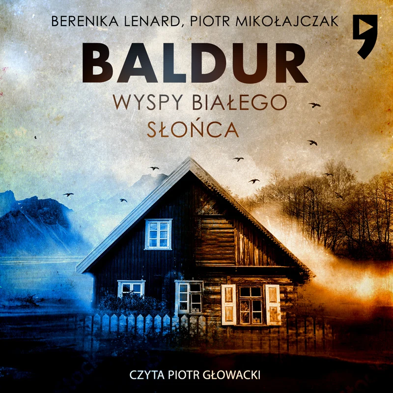 Projekt okładki audiobooka „Baldur. Wyspy Białego Słońca".