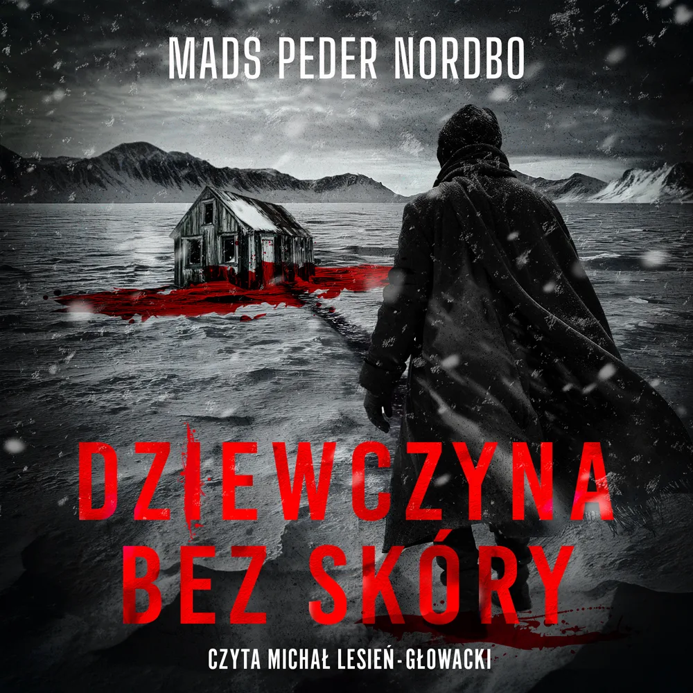 Projekt okładki audiobooka „Dziewczyna bez skóry".