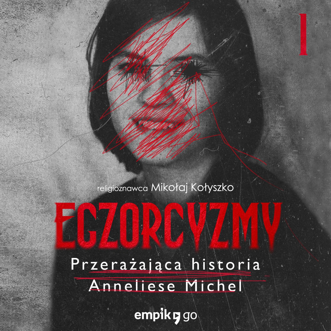 Projekt okładki audiobooka „Egzorcyzmy".