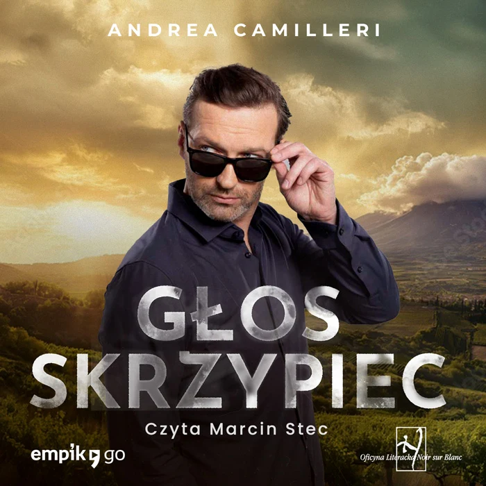 Projekt okładki audiobooka „Głos skrzypiec".