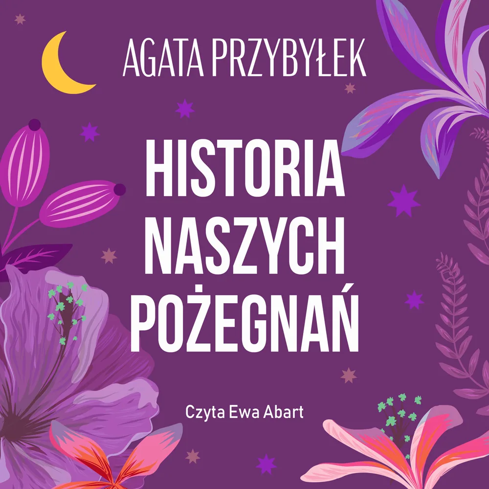 Projekt okładki audiobooka „Historia naszych pożegnań".