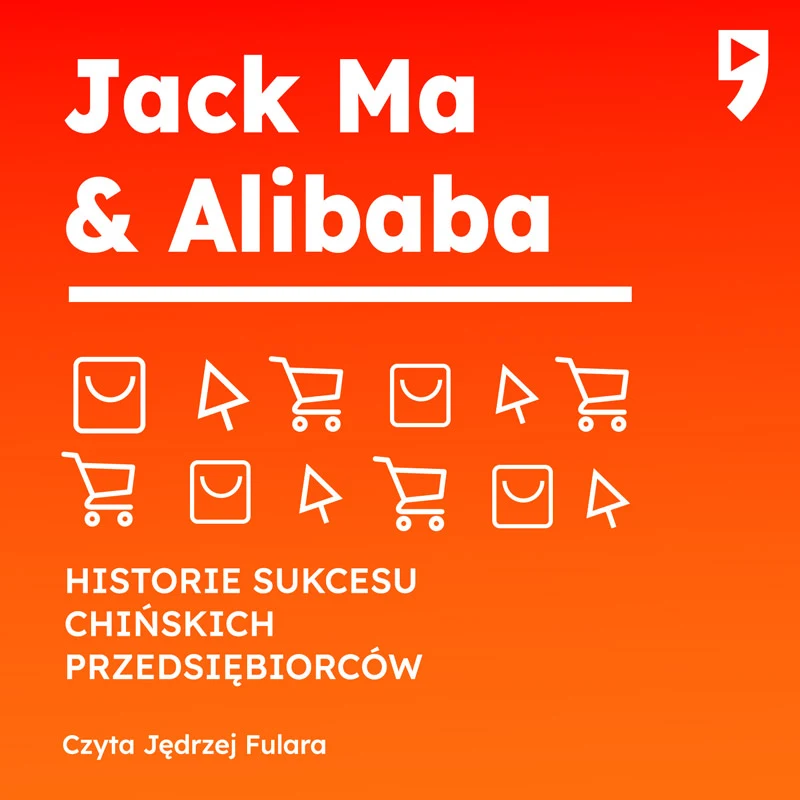Projekt okładki audiobooka „Jack Ma. Alibaba".