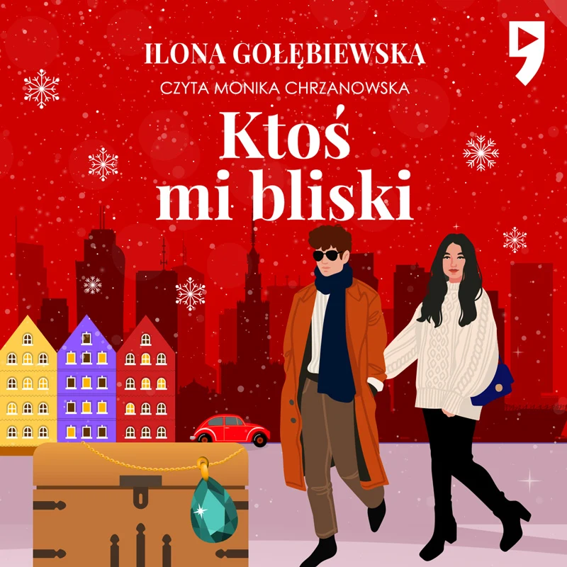 Projekt okładki audiobooka „Ktoś mi bliski".