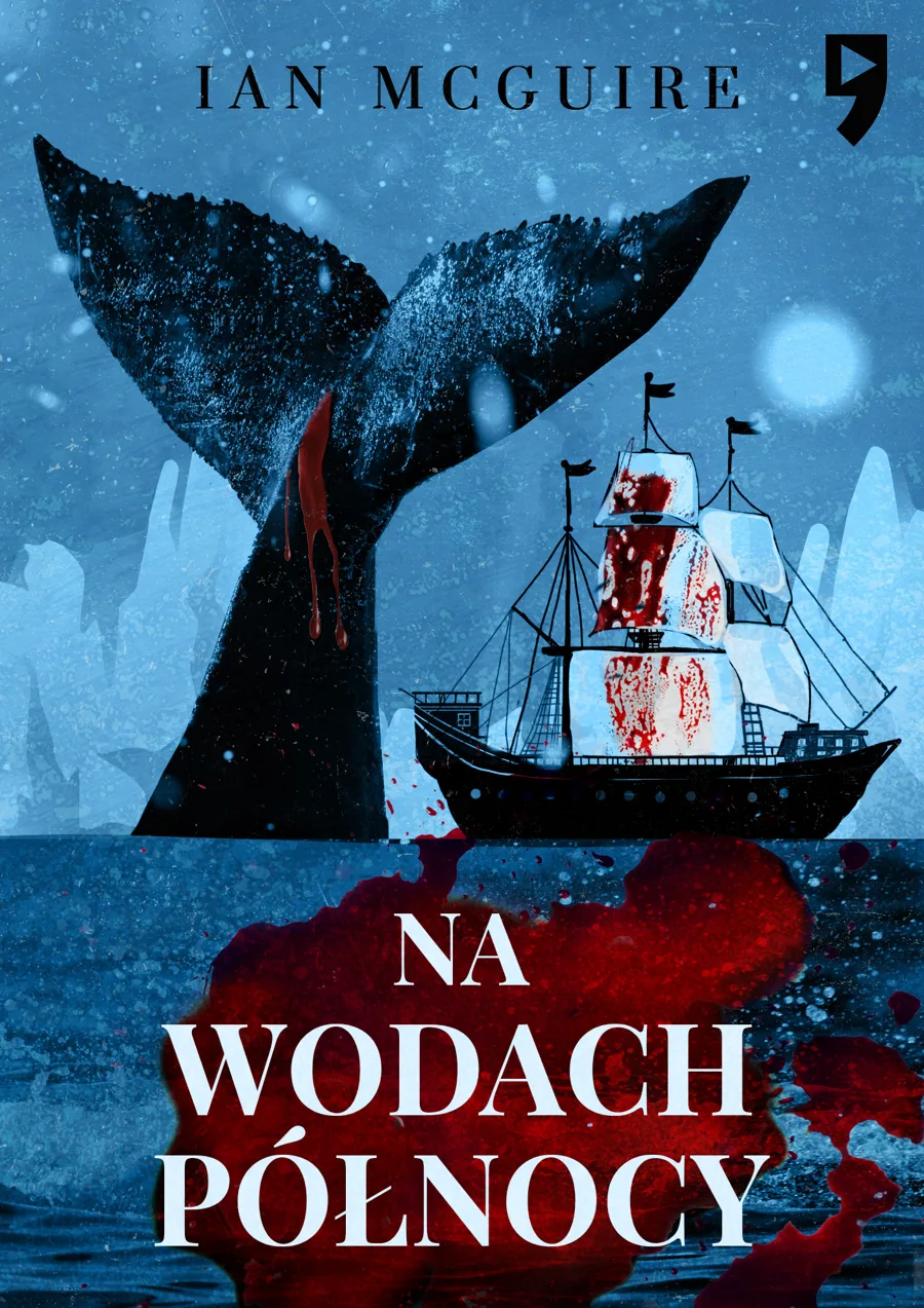 Projekt okładki „Na wodach północy".