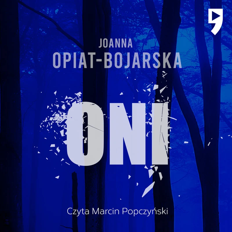 Projekt okładki audiobooka „Oni".