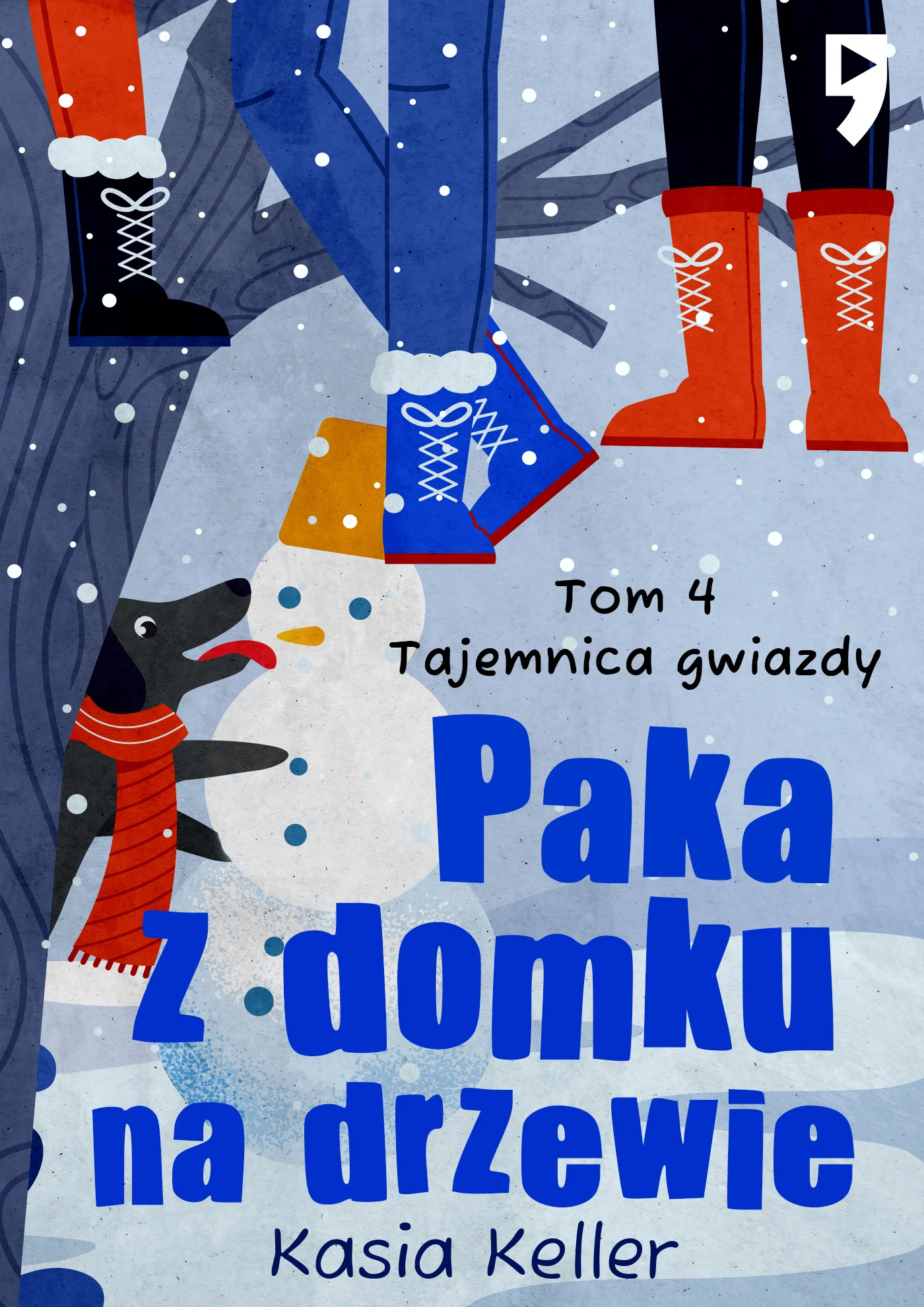 Projekt okładki e-booka „Paka z domku. Tom 4".