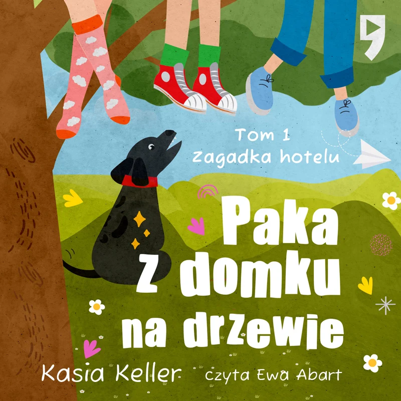 Projekt okładki audiobooka „Paka z domku".