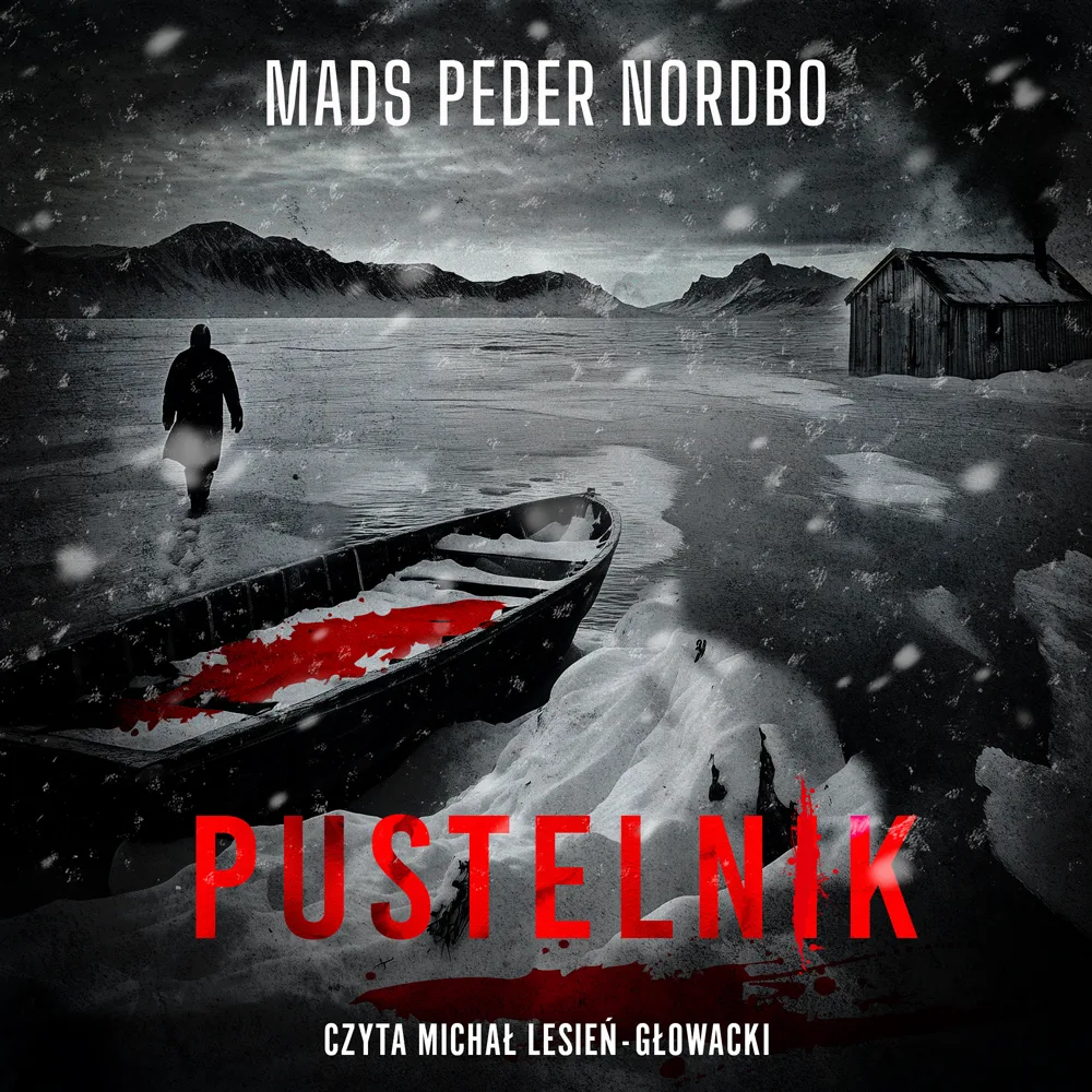 Projekt okładki audiobooka „Pustelnik".