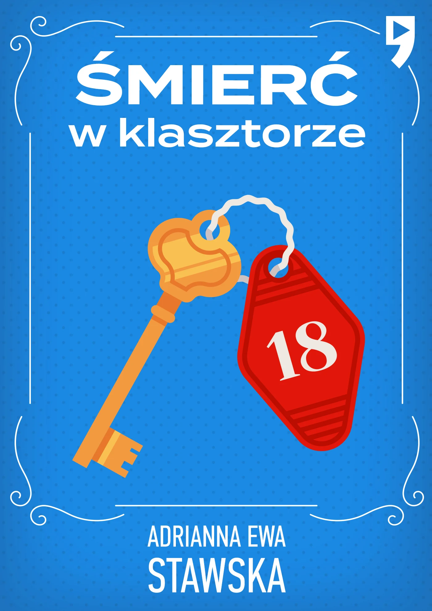 Projekt okładki e-booka „Śmierć w klasztorze".