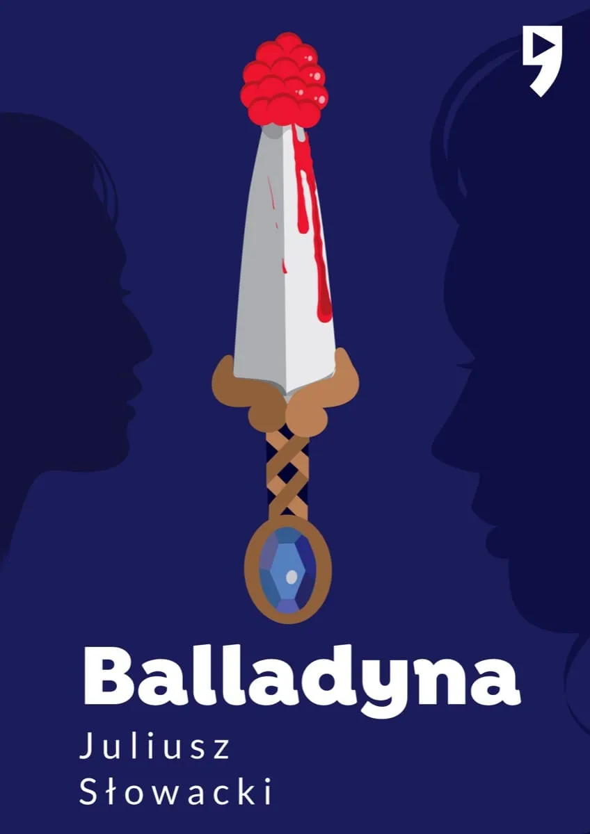 Okładka e-booka „Balladyna" Juliusza Słowackiego.