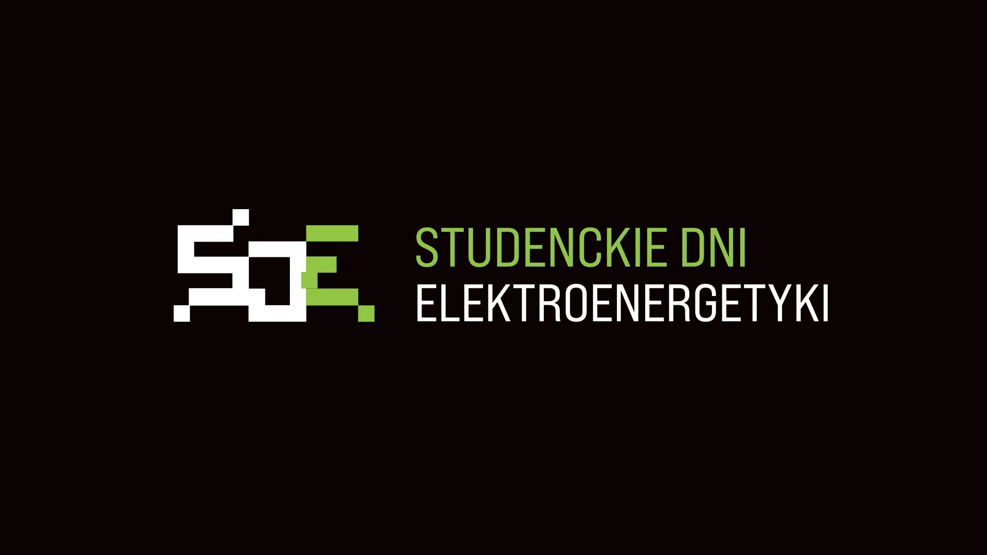 Studenckie Dni Elektroenergetyki — logo / identyfikacja / ulotki / plakaty / ścianka / roll-up, identyfikacja wizualna, projekt Małgorzata Drabina (2)