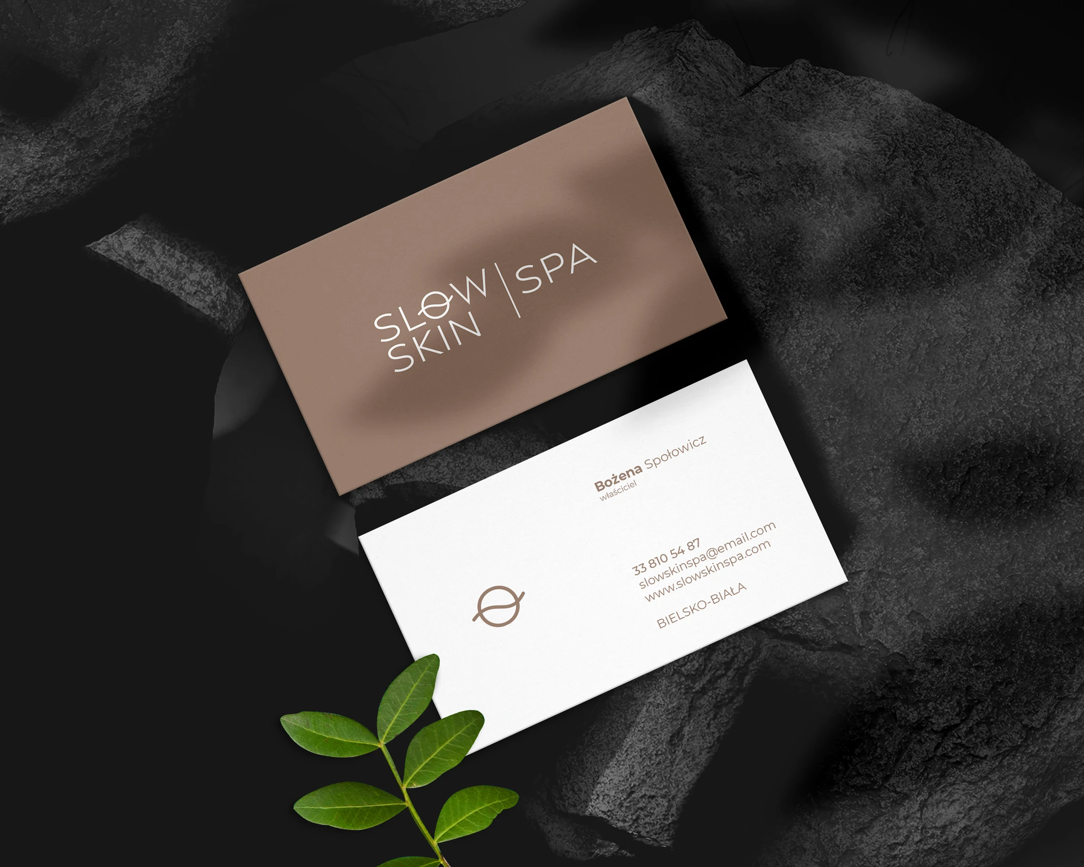 Wizualizacja projektu Slow Skin Spa