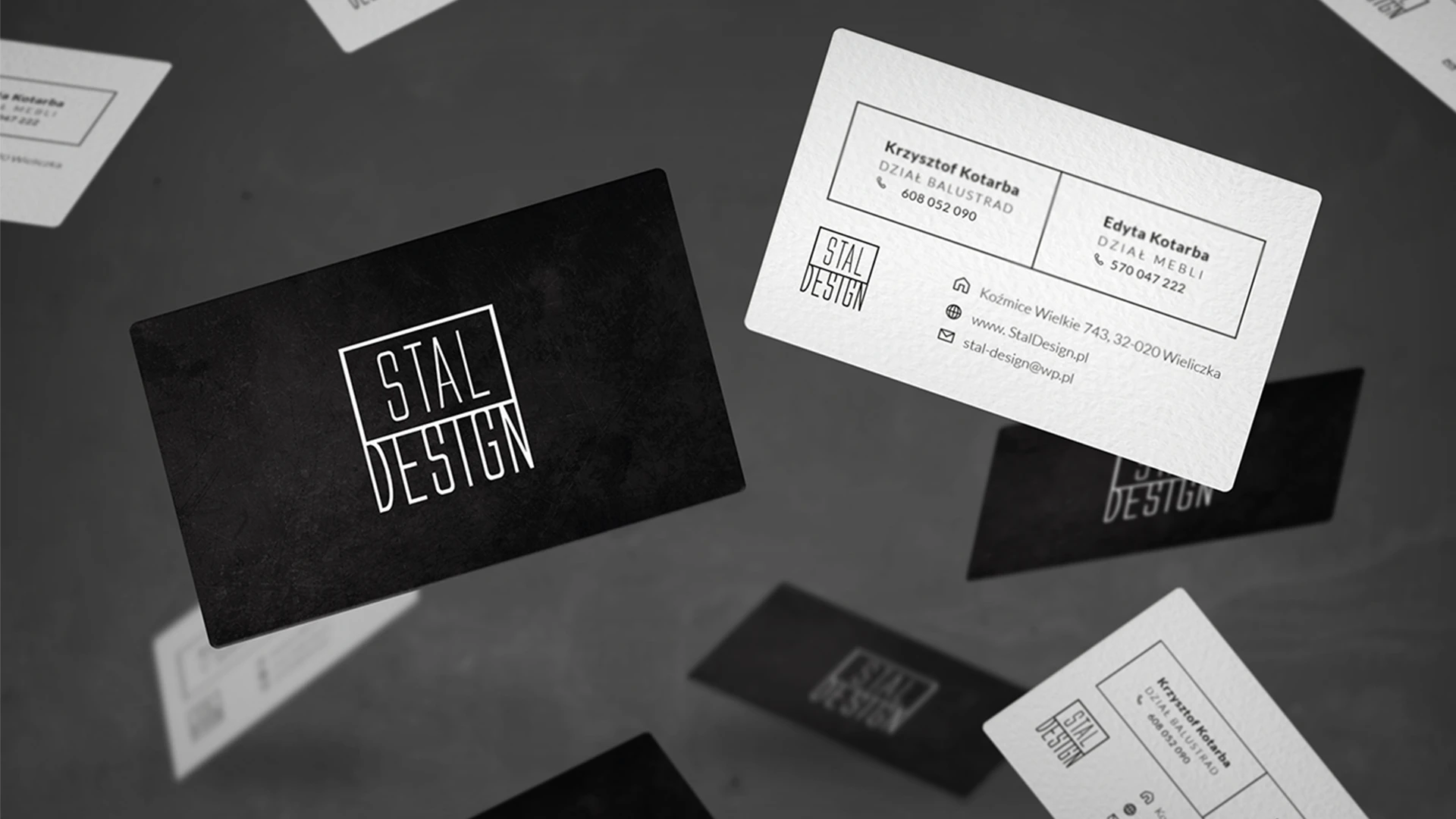 Stal Design — logo / identyfikacja, identyfikacja wizualna, projekt Małgorzata Drabina (5)