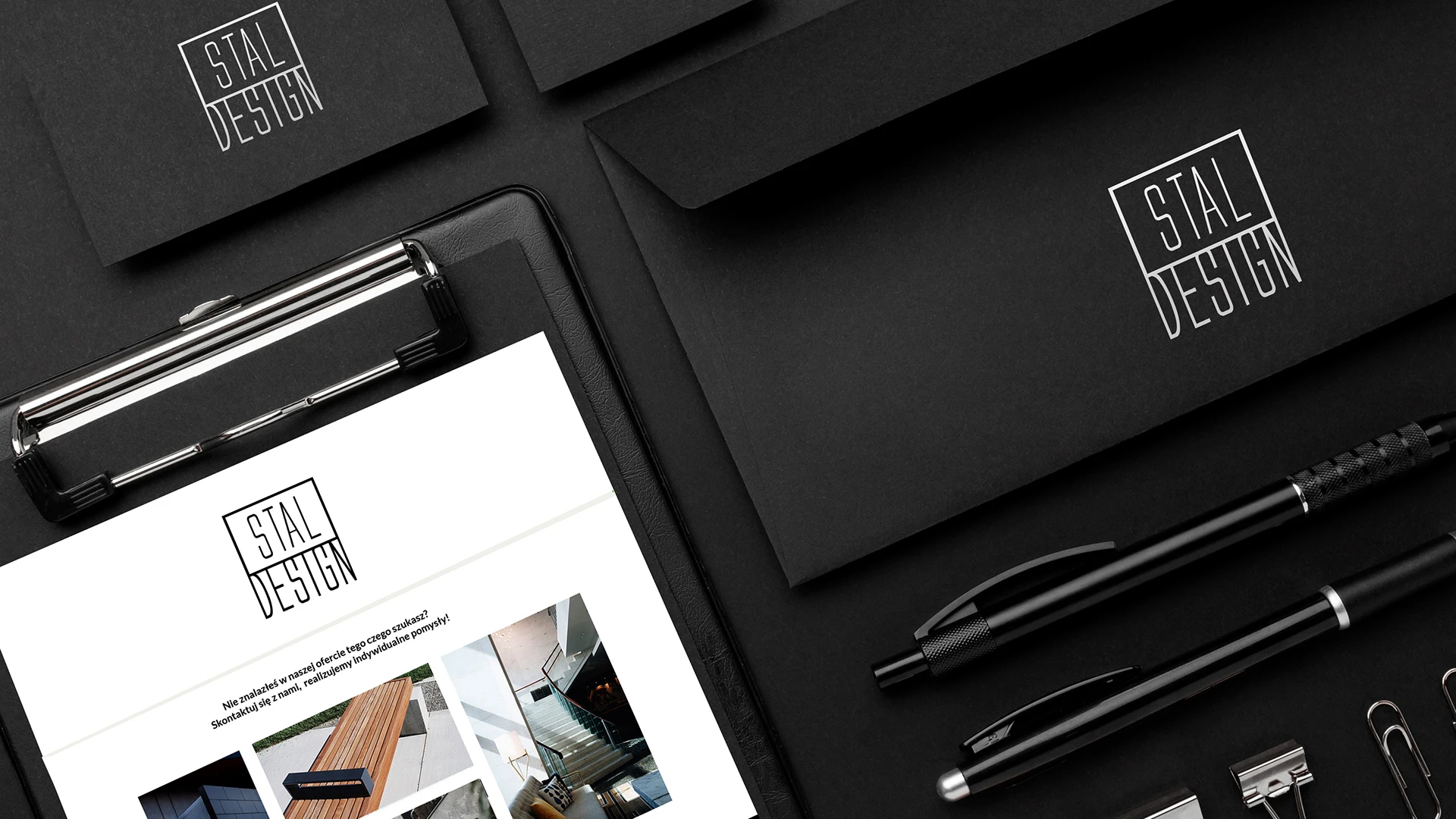 Stal Design — logo / identyfikacja, identyfikacja wizualna, projekt Małgorzata Drabina (6)