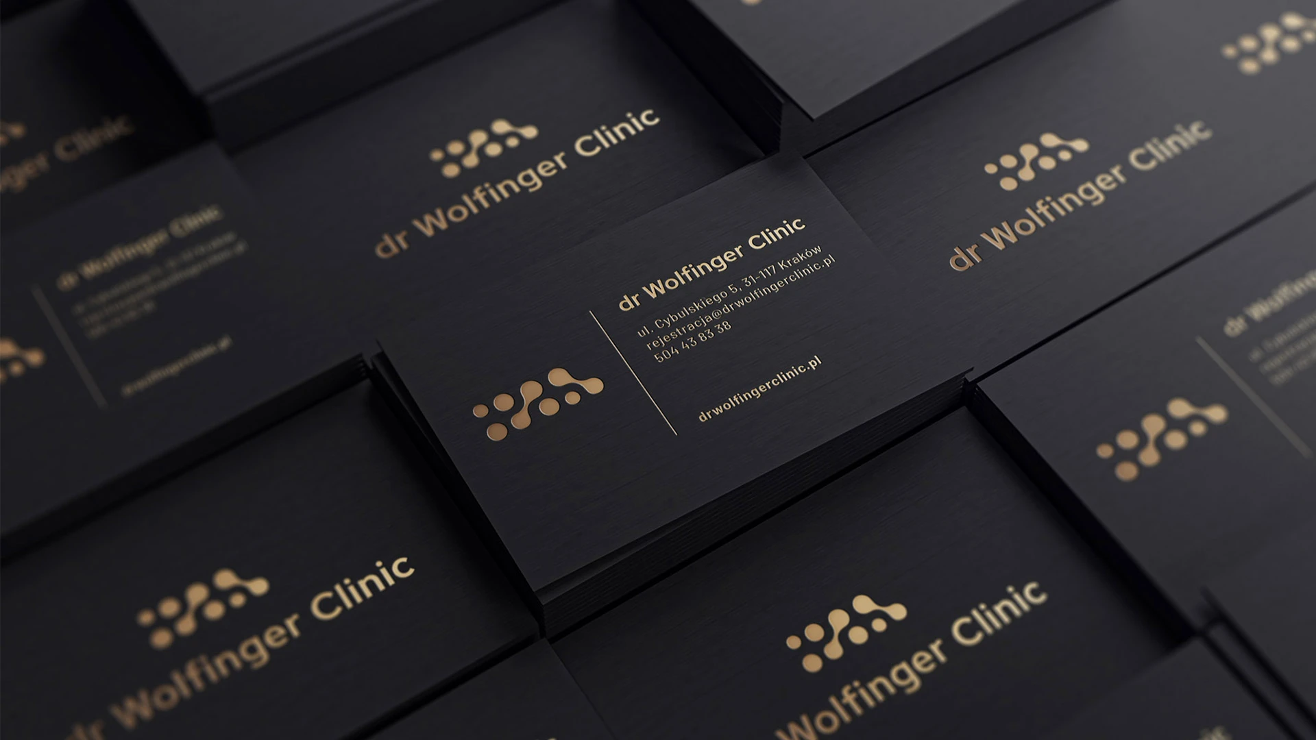 Wolfinger — logo / identyfikacja, identyfikacja wizualna, projekt Małgorzata Drabina (1)